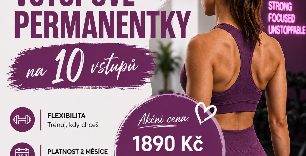 Spouštíme permanentky na 10 vstupů!